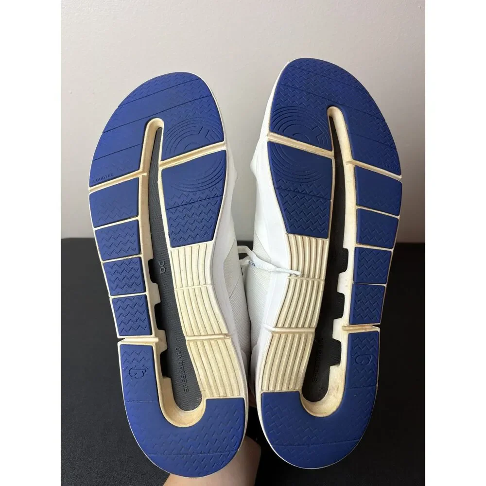 On Running Shoes The Roger Spin White Blue Tennis Everyday Shoes Mens Size 11